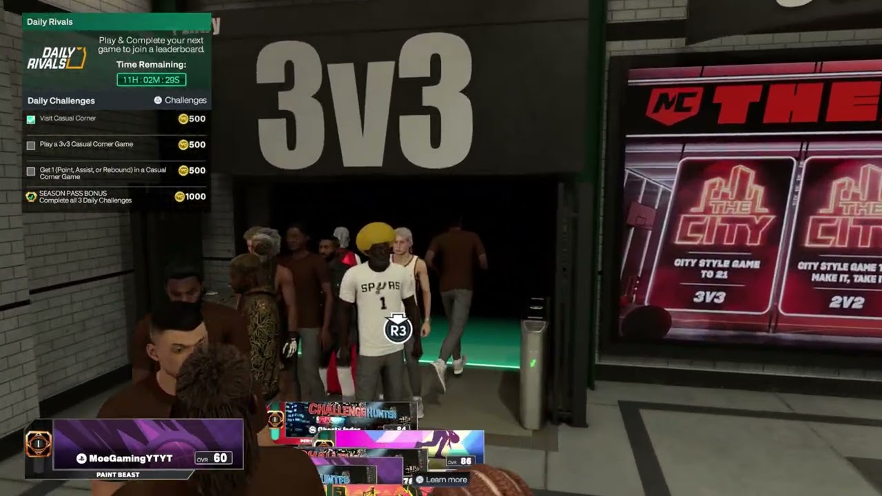NBA 2K27 City map showing major venues and game modes