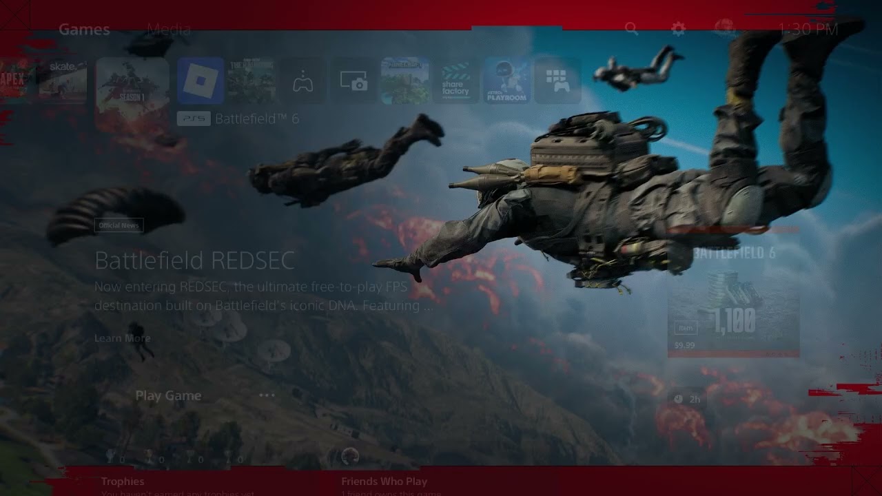 Battlefield REDSEC crashing on PS5 troubleshooting steps