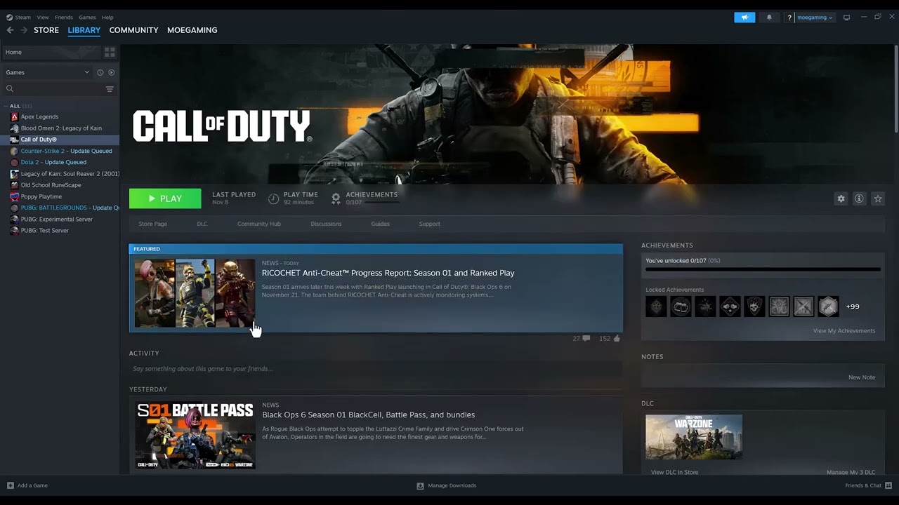 Black Ops 6 lost connection to host error on PC