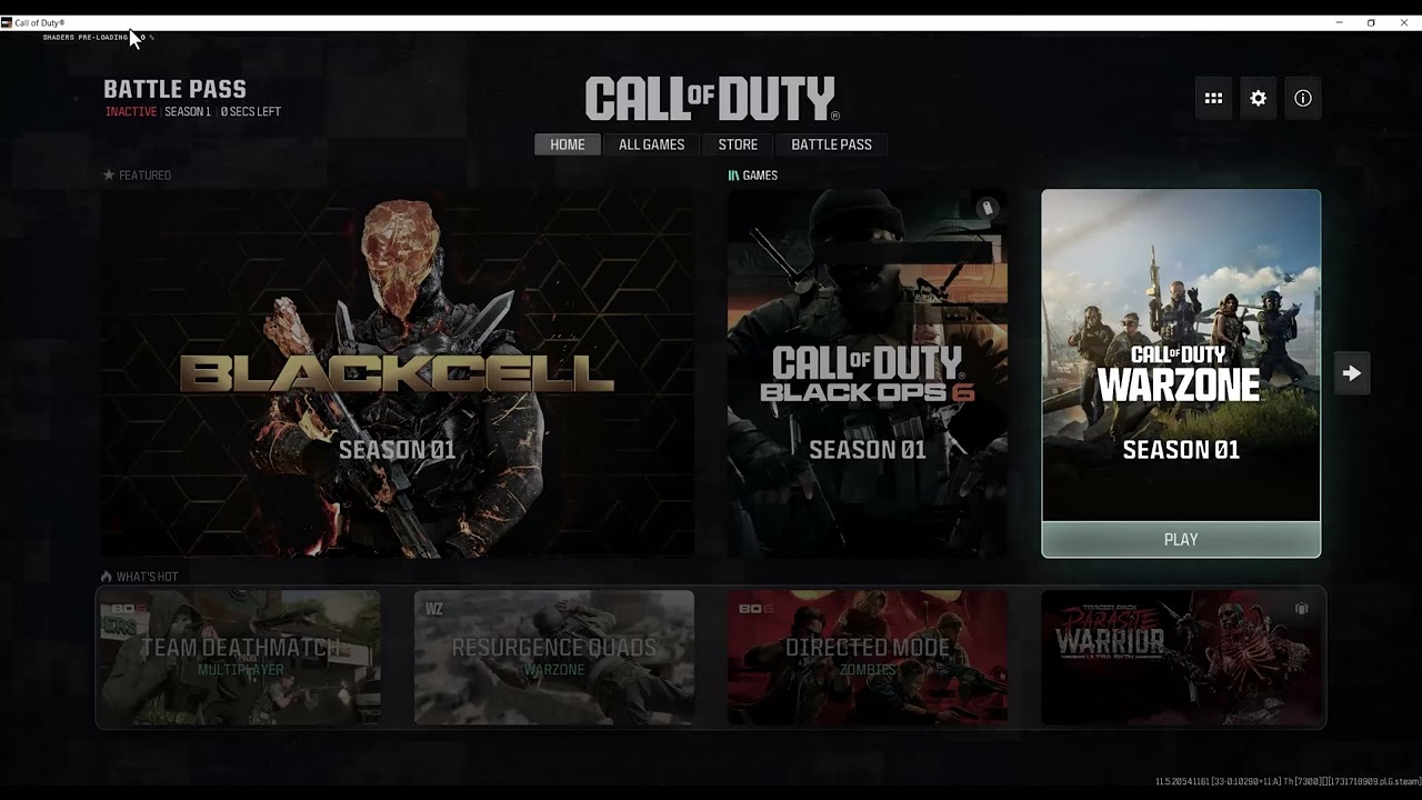 Black Ops 6 shader preloading troubleshooting
