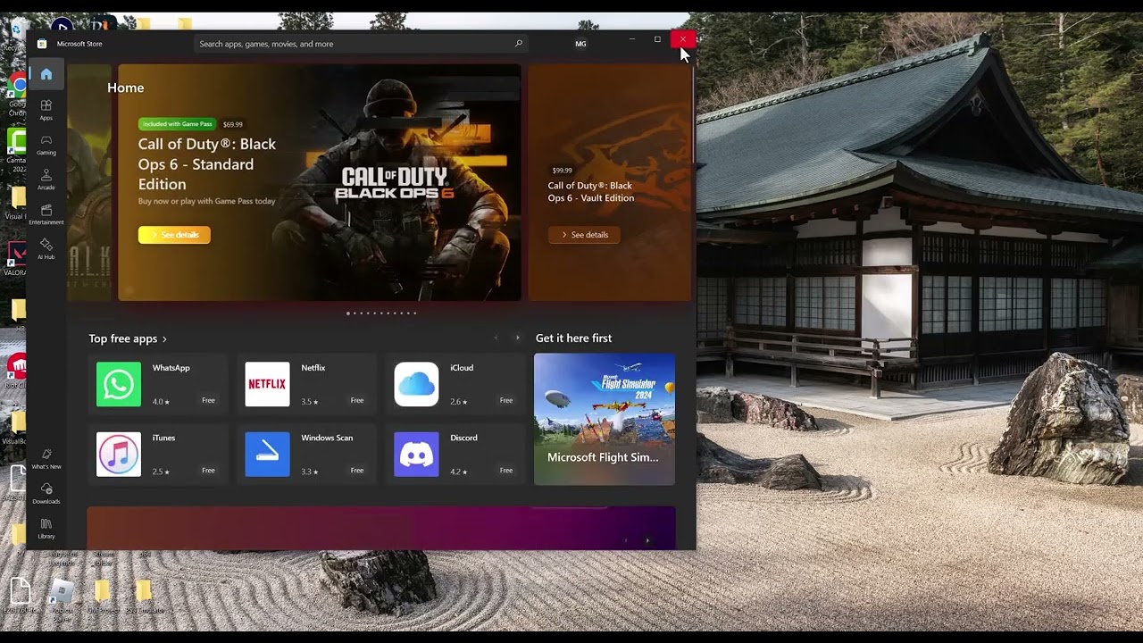Black Ops 6 Xbox app crash error codes on Windows