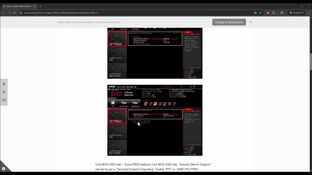 How to Enable TPM 2.0 for Black Ops 7 on PC