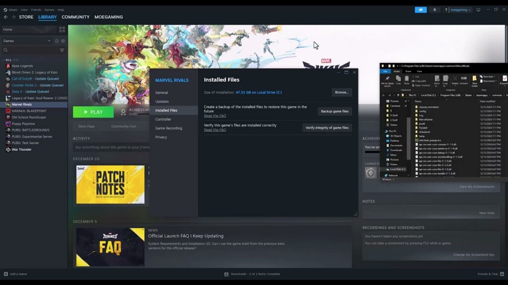 How to Fix Marvel Rivals Stuck at 99% Loading on PC