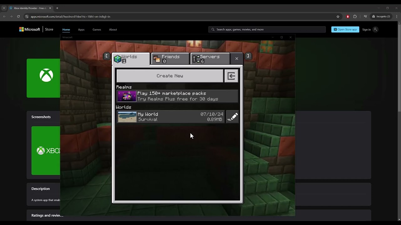 Minecraft for Windows Error Code BAT sign-in fix