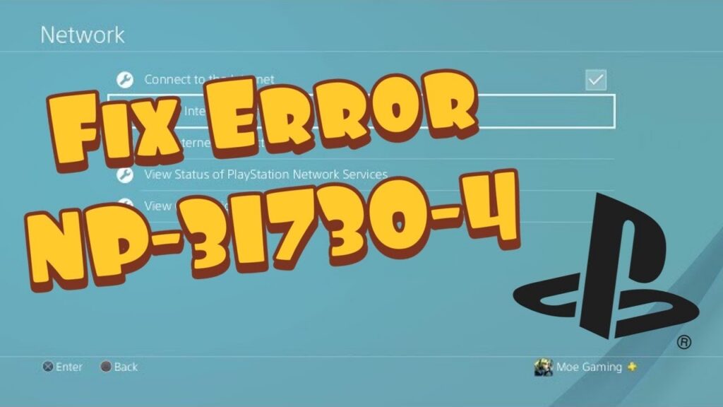 How to Fix PS4 Error NP-31730-4