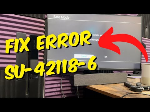PS4 error SU-42118-6 system software update problem