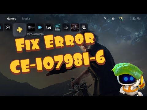 PS5 error CE-107891-6 content installation problem