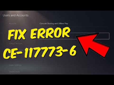 PS5 error CE-117773-6 PlayStation Plus access problem