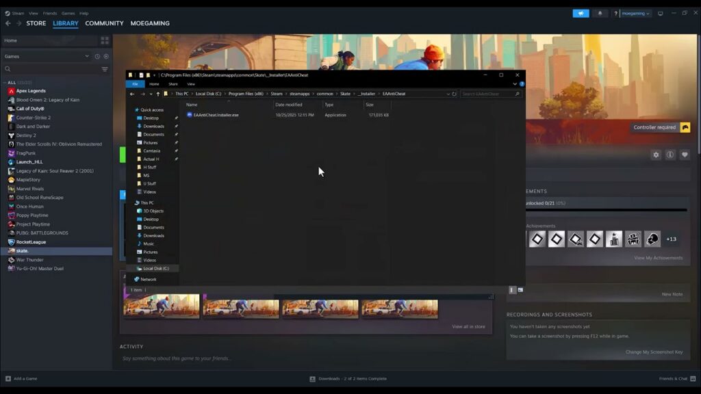 How to Fix Skate Not Loading or Crashing on PC