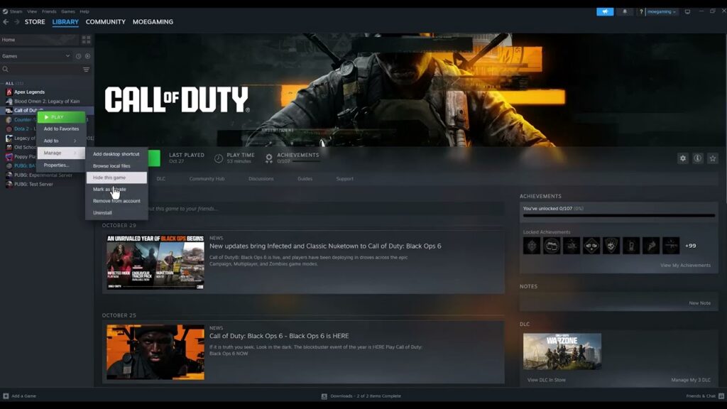 Fix Black Ops 6 “Update Required” Loop on Steam