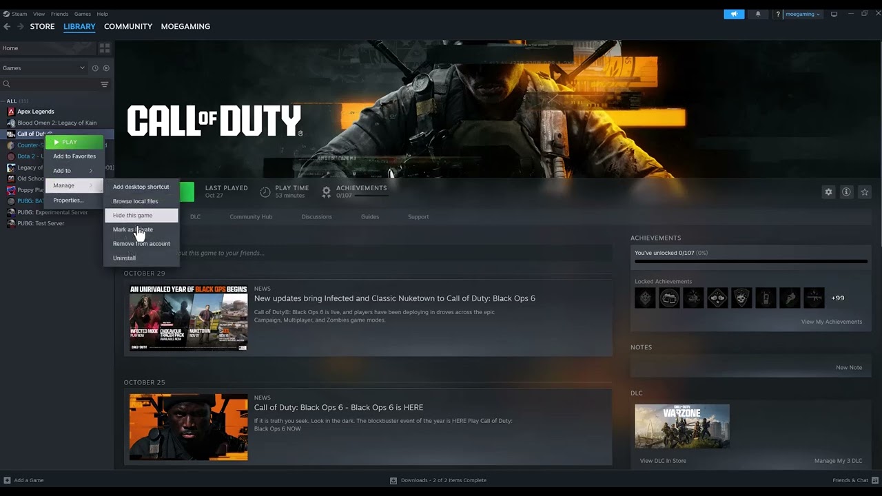 Fix Black Ops 6 “Update Required” Loop on Steam