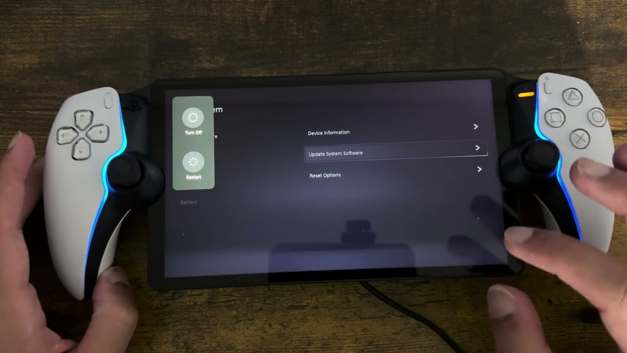PlayStation Portal error 0x83200212 during a system software update