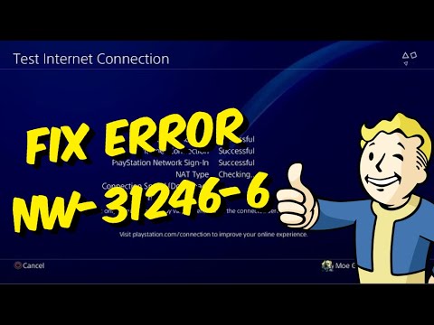 PS4 error NW-31246-6 DNS settings troubleshooting